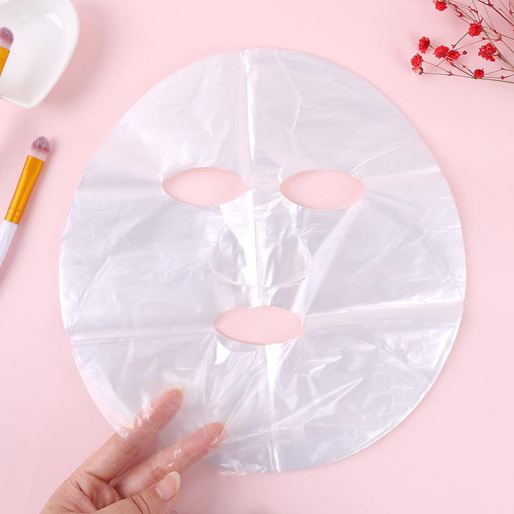 Ultra Thin Disposable Plastic Film Facial Masks