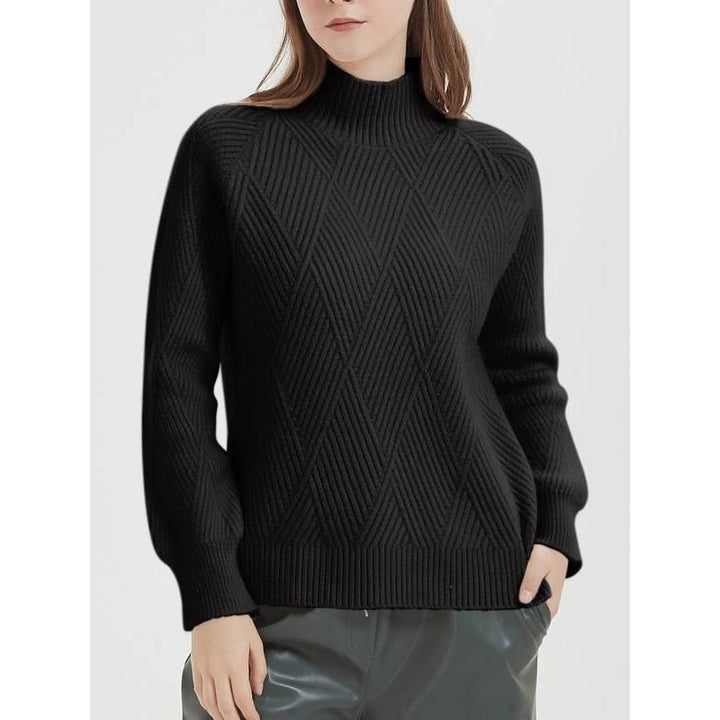 Classic Casual Knitted Turtleneck Sweater