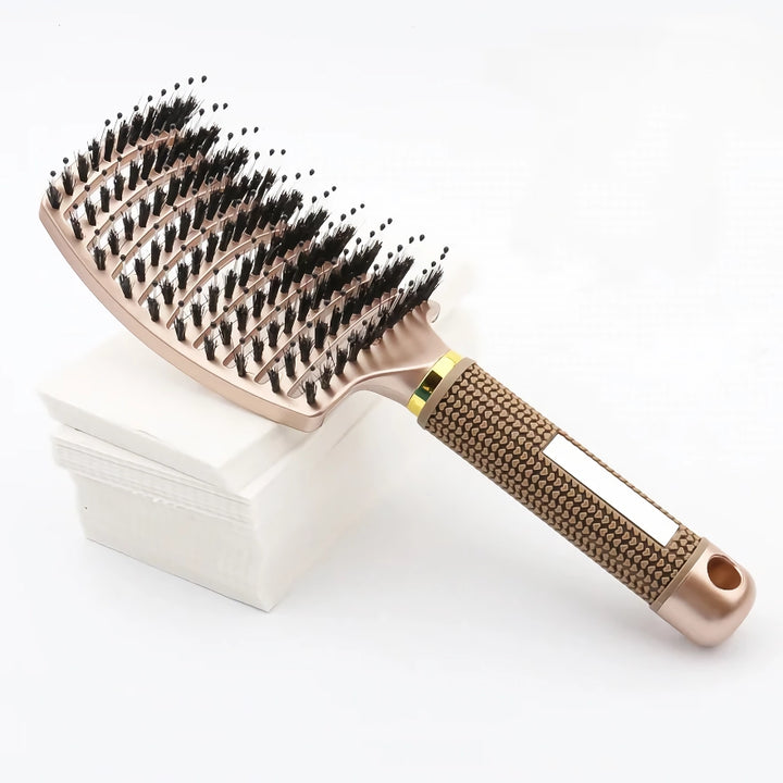 Curved Bristle Massage Comb