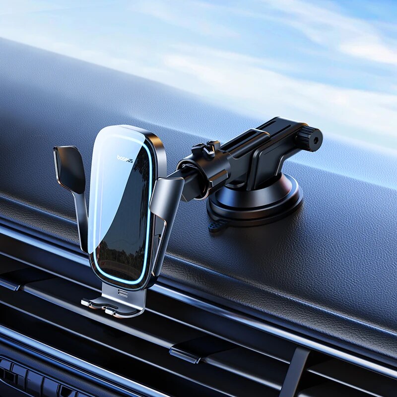 Universal 15W Fast Wireless Car Charger & Phone Holder