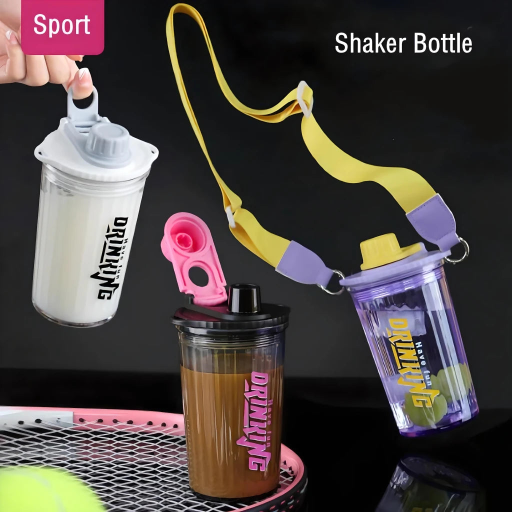 BPA-Free Leak-Proof Protein Shaker Bottle