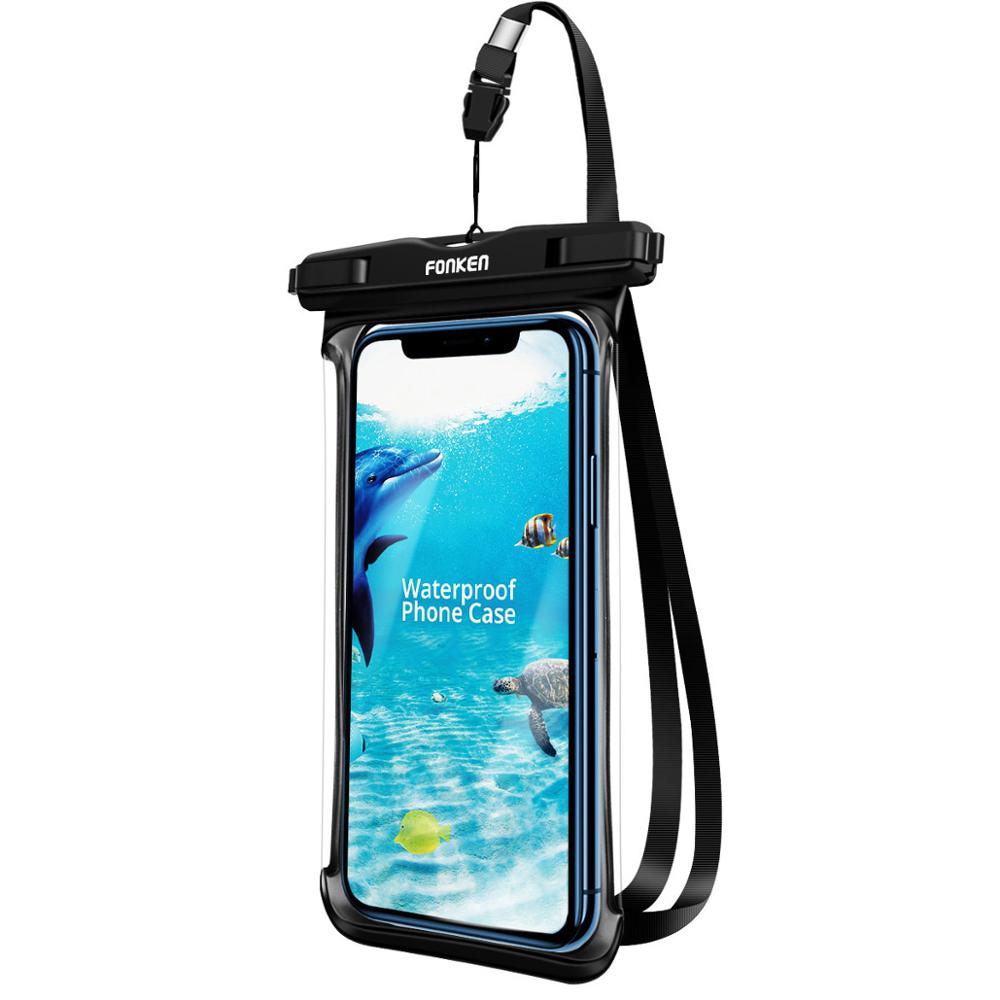 Universal Full View Waterproof Phone Pouch for Outdoor Activities