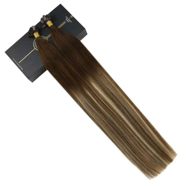 Flat Tip Human Hair Extensions