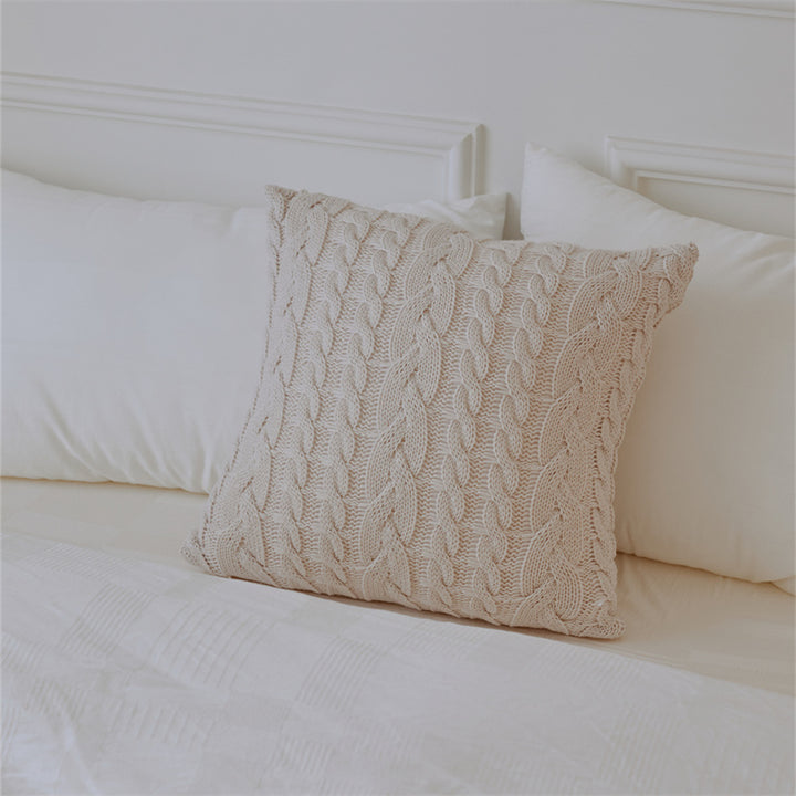 Scandinavian Twist Design Acrylic Cushion Cover