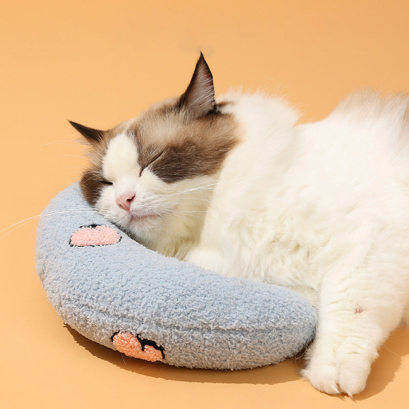 U-Shaped Fashion Pet Pillow for Cats and Small Dogs