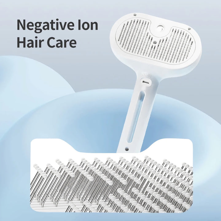 Automatic Pet Hair Straightening Comb