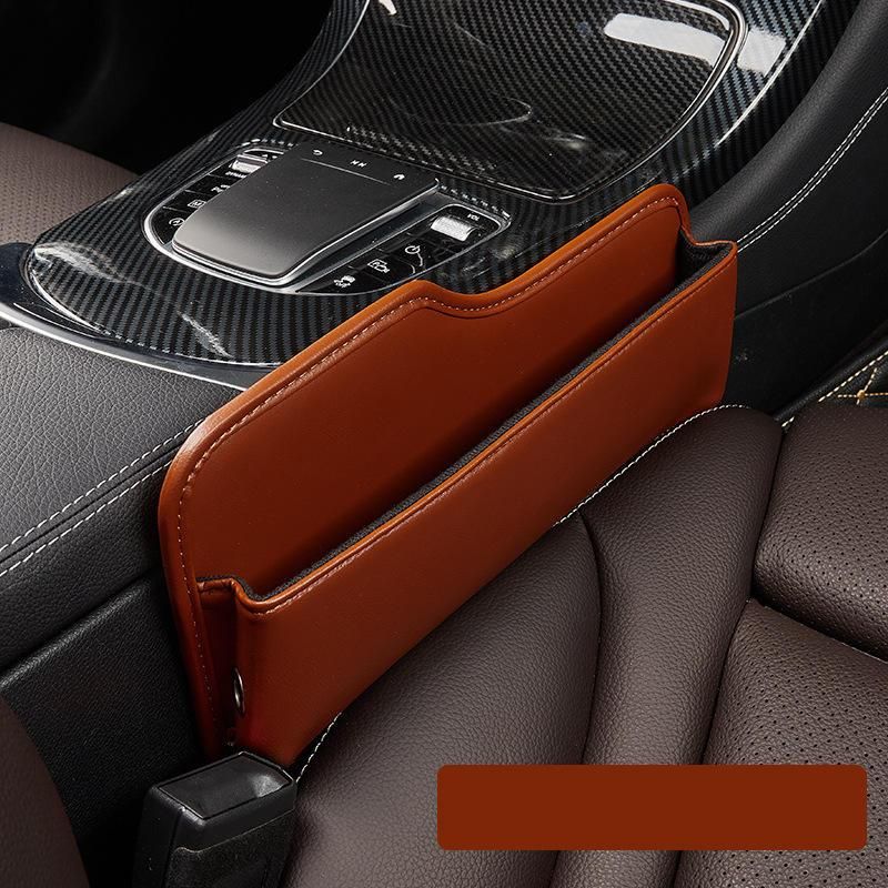 Luxury PU Leather Car Seat Gap Organizer - Model B2418