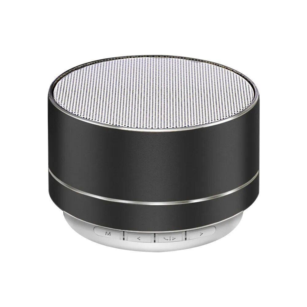 Compact Wireless Bluetooth Speaker with Subwoofer Sound & USB Power