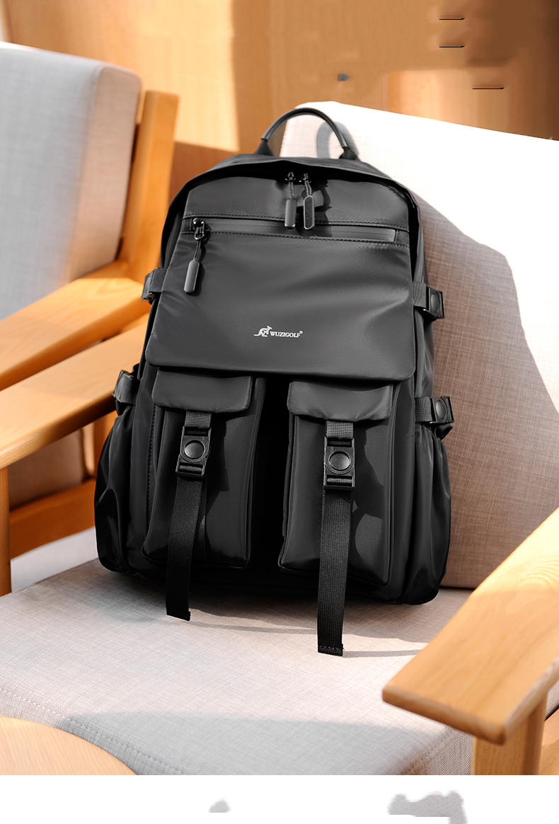 Backpack Men's Casual Waterproof Travel Computer Bag Large Capacity Student Schoolbag Women