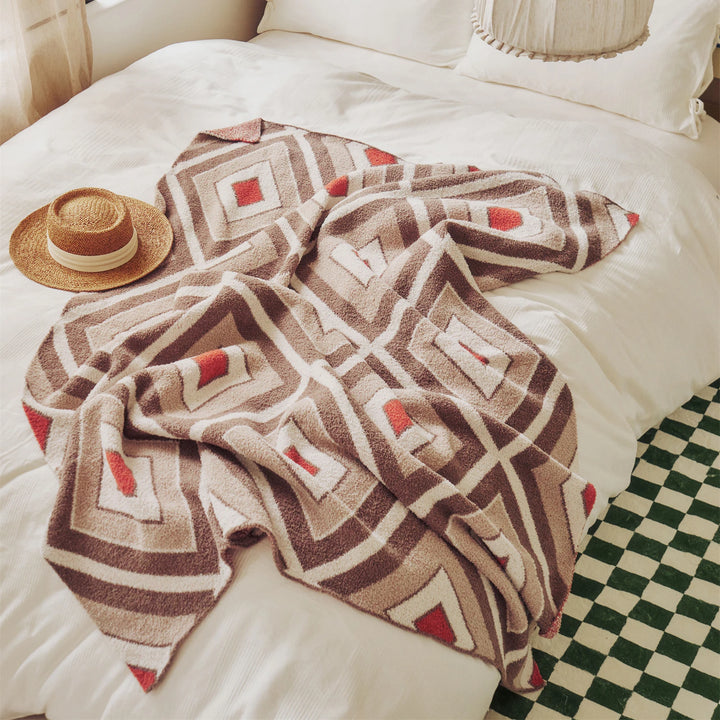 Endless Colorful Plaid Blanket