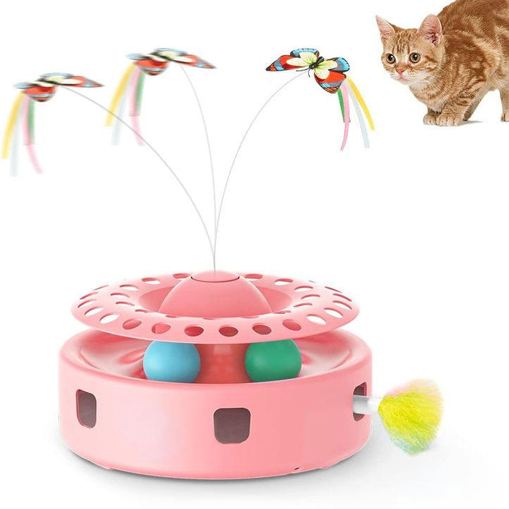 3-in-1 Interactive Cat Toy