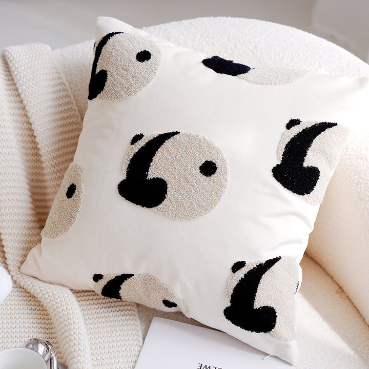 Cute Panda Children's Pillow Set With Nordic Minimalist Ins Style