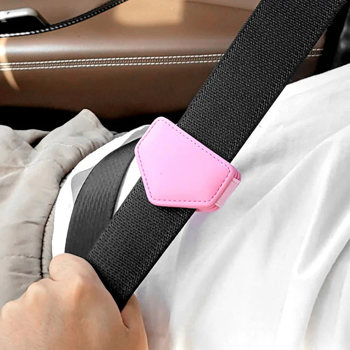 Magnetic PU Seat Belt Clip