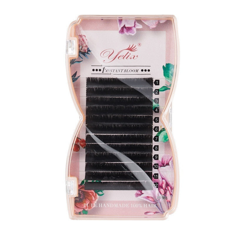 Natural Dense Row Of Flowering False Eyelashes