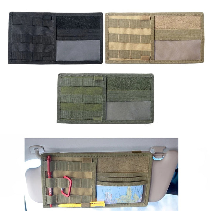 Tactical Car Visor Organizer: Keep Your Essentials Within Reach