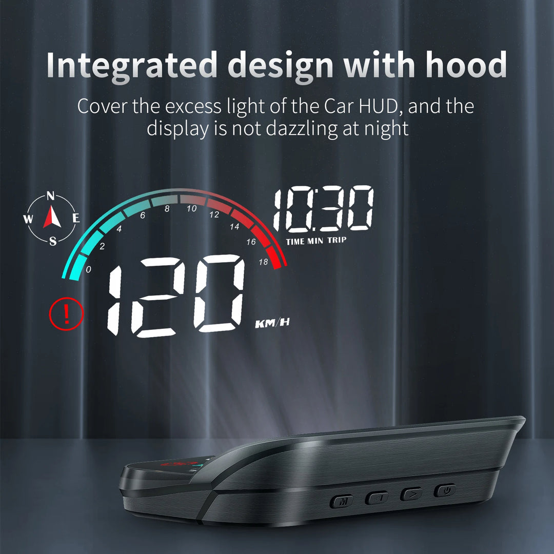 Universal Car HUD Head-Up Display with GPS Speedometer