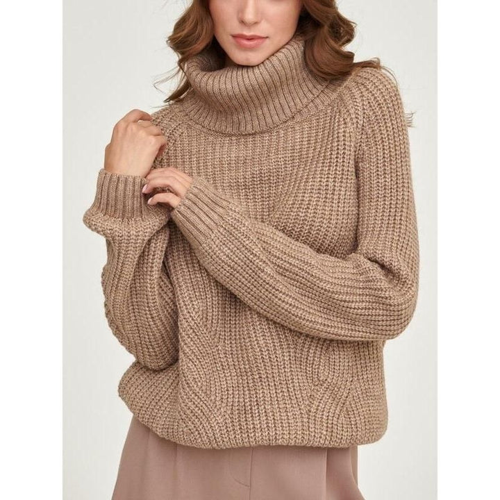 Warm and Cozy Turtleneck Sweater for Women