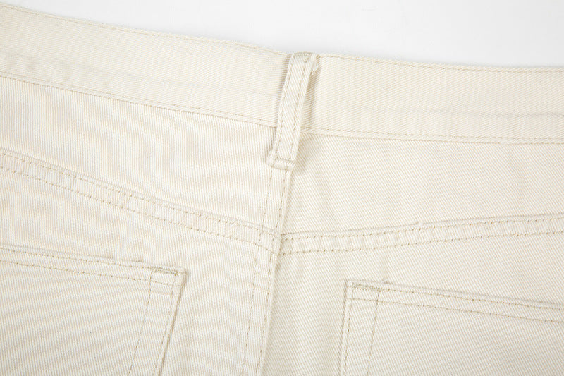 Women's Zip Panel Apricot Jeans