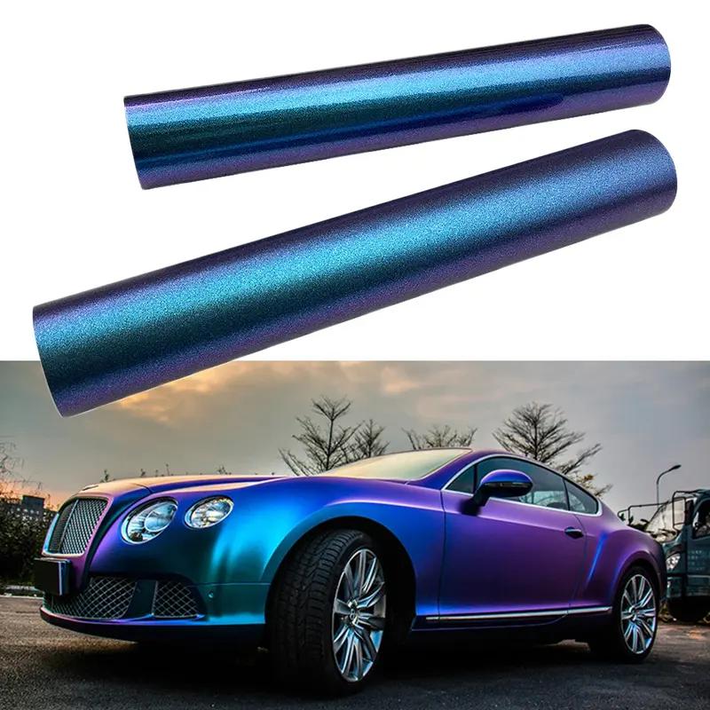 Blue to Purple Chameleon Pearl Vinyl Wrap