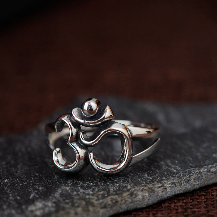 S925 Silver Vintage Craft Fashion Ring