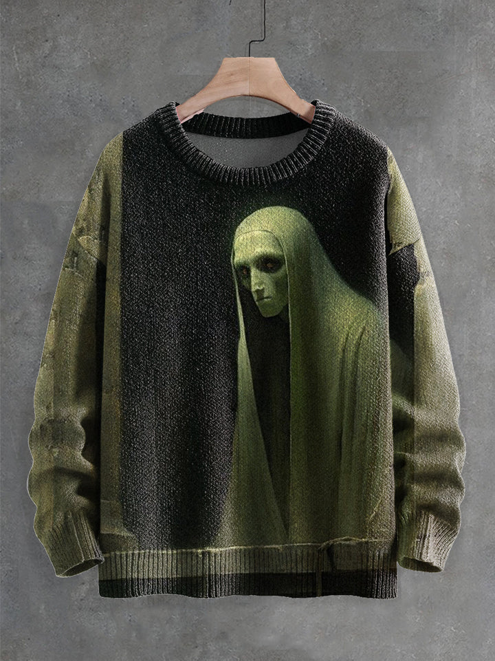 Halloween Sweater Ghost Horror Element Top