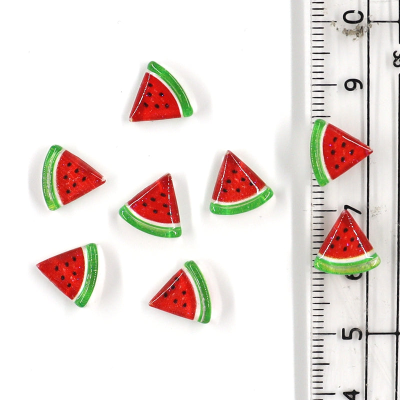 Summer Resin Mini Cherry Fruit Charms