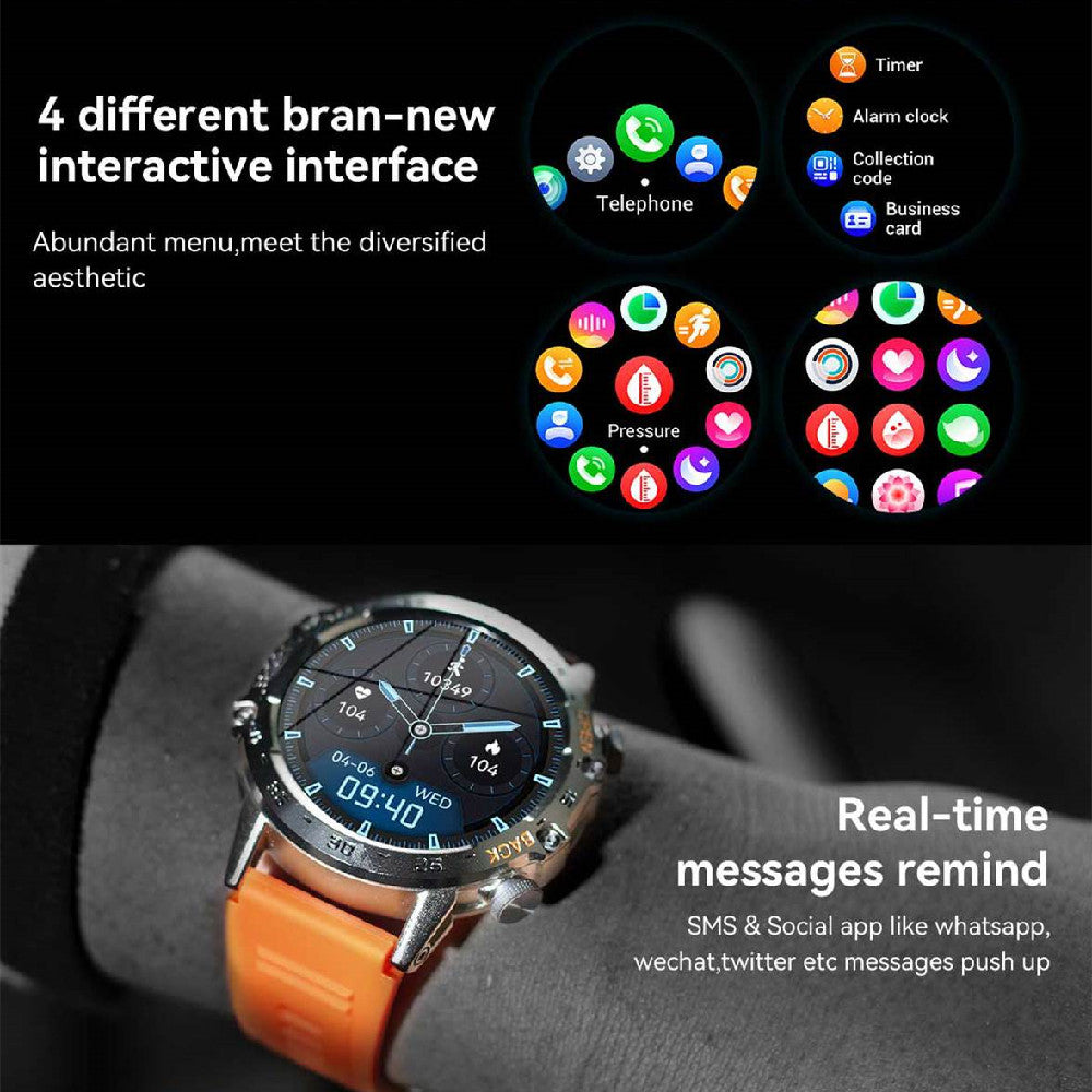 Fashion Personality Outdoor Three-proof Call Watch