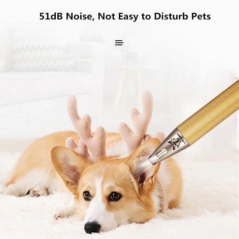 Rechargeable Pet Foot Hair Trimmer for Dogs and Cats