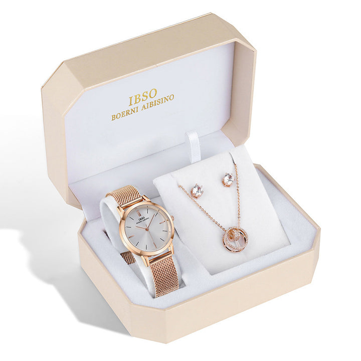 Temperament all-match necklace ladies watch