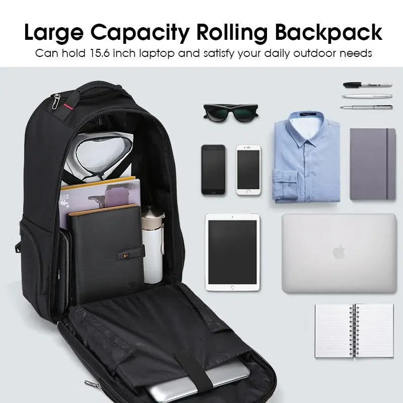 Multi-Functional Trolley Backpack: