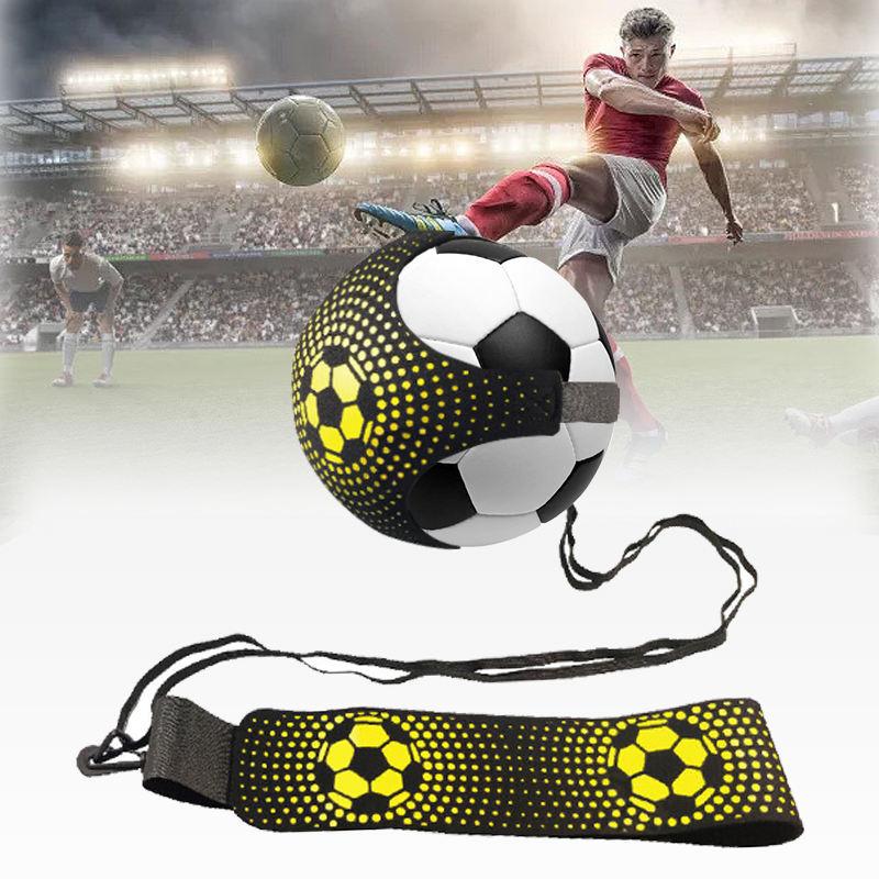 Soccer Training Solo Kick Practice Aid with Adjustable Waist Belt