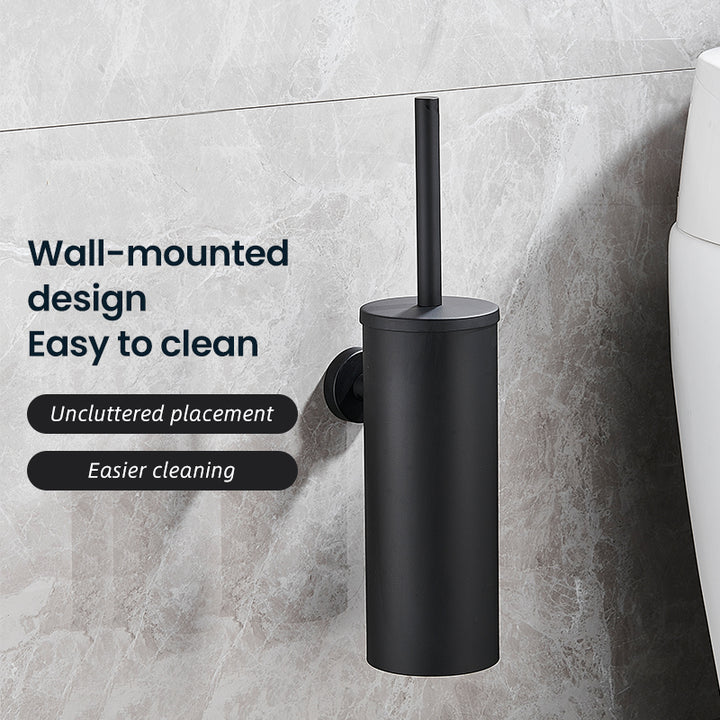 Stainless Steel Wall-Mounted Toilet Brush Holder