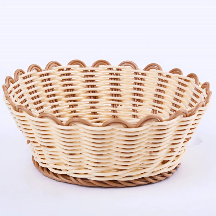 Handwoven Fruits & Vegetable Storage Basket - Dustproof & Eco-Friendly