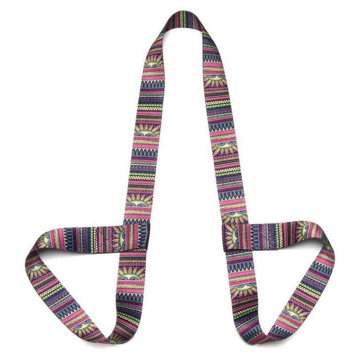 Multicolor Yoga Mat Strap for Easy Carrying