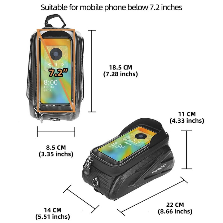 Waterproof Touchscreen Bike Bag: Ultimate Cycling Accessory