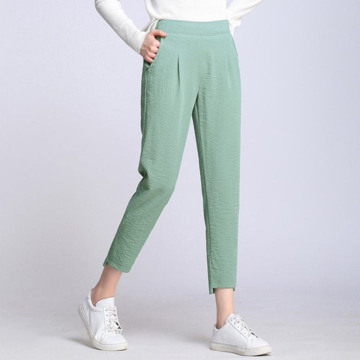 Casual pants nine-point harem pants