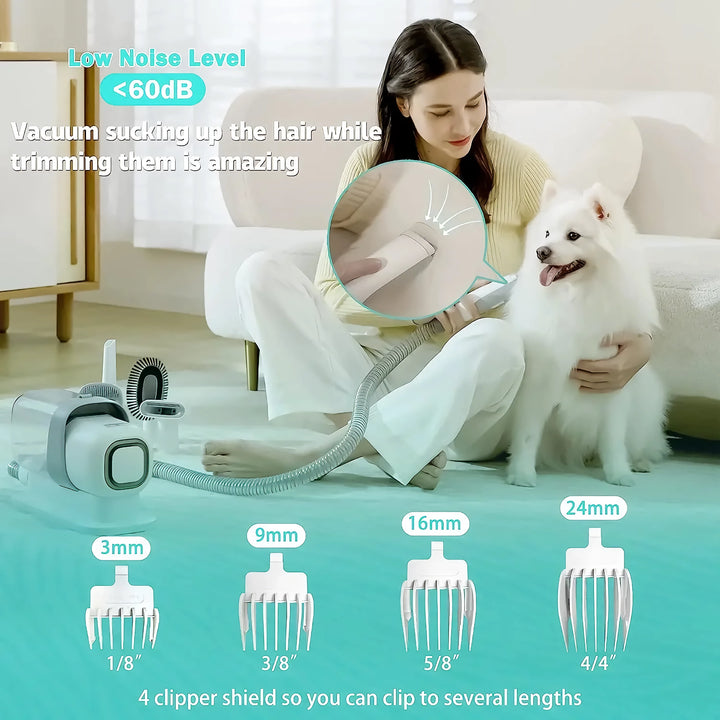 5-in-1 Pet Grooming Kit Vacuum