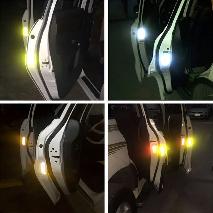 4PCS Reflective Car Door Warning Stickers