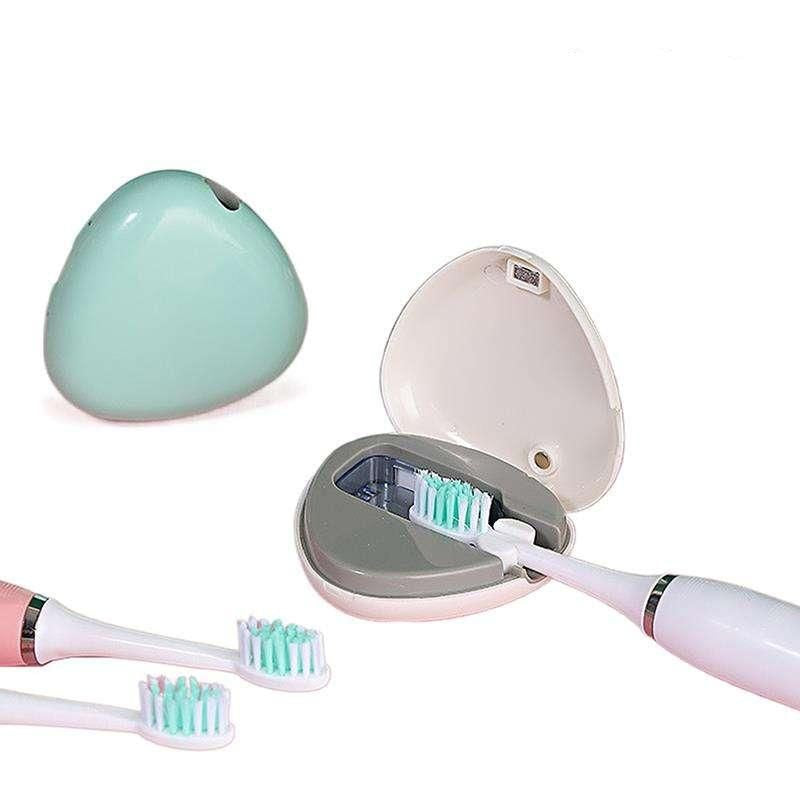 Portable UV Blue Light Toothbrush Sanitizer & Sterilizer Box