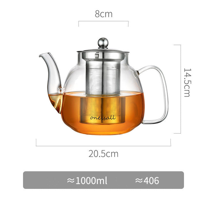 Transparent Thickened High Temperature Heating Single Kettle