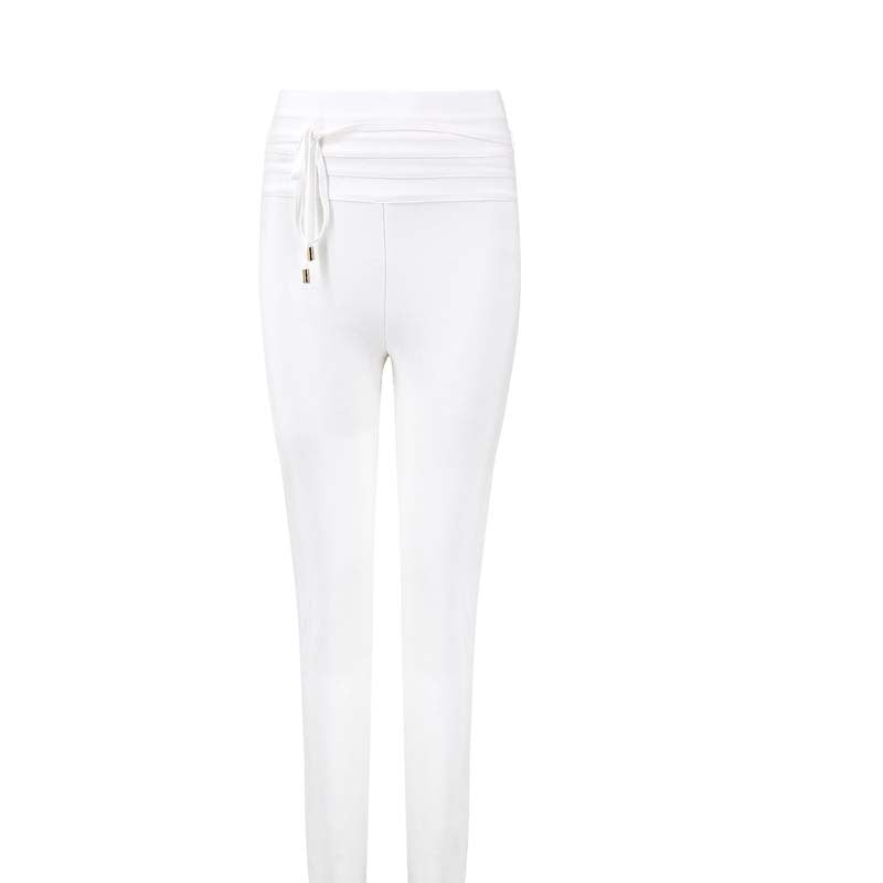 Fashion High-Waisted Slim-Fitting Cropped Pants