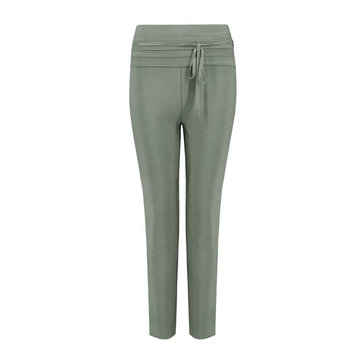 Fashion High-Waisted Slim-Fitting Cropped Pants