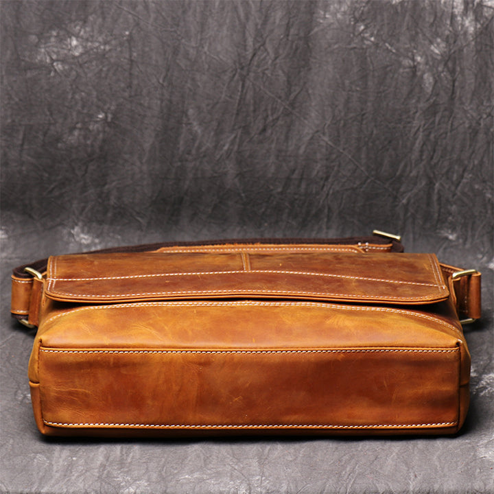 Vintage Distressed Men's Shoulder Bag