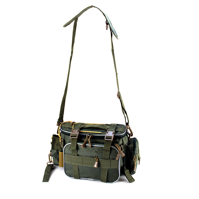 Fashionable Leisure Large-Capacity Outdoor Fishing Satchel