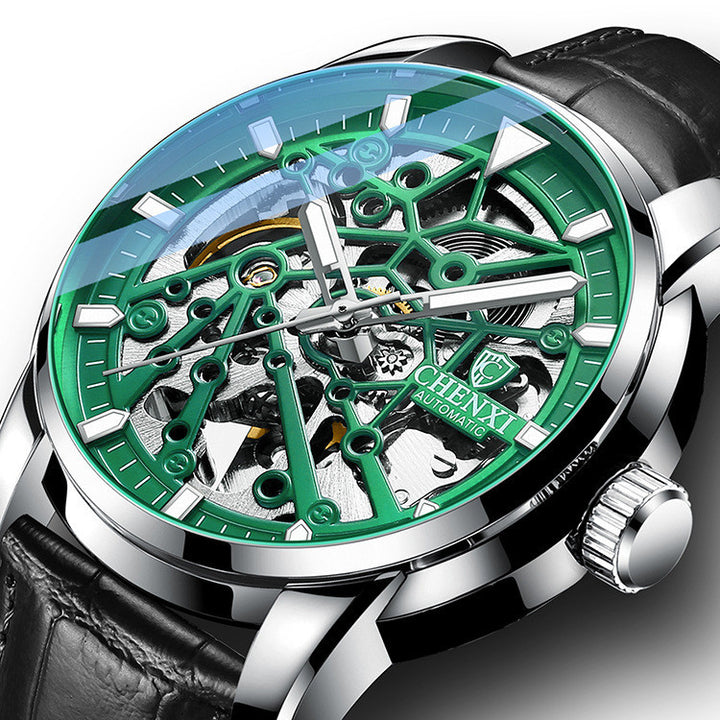 Hollow Automatic Mechanical Watch Men's Waterproof Luminous Mechanical Watch