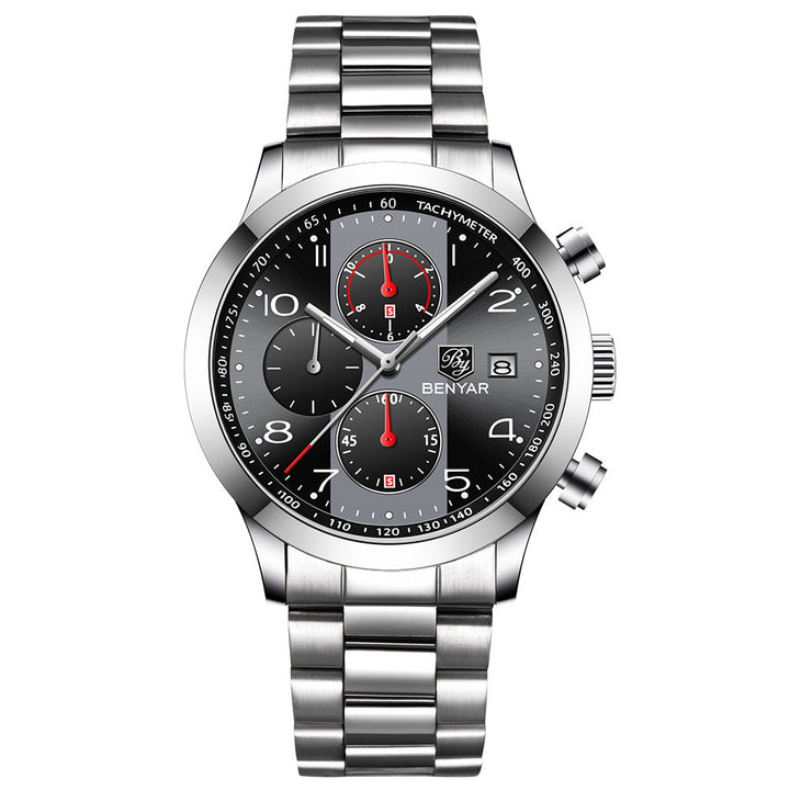 Waterproof Business Men's Watch With Calendar