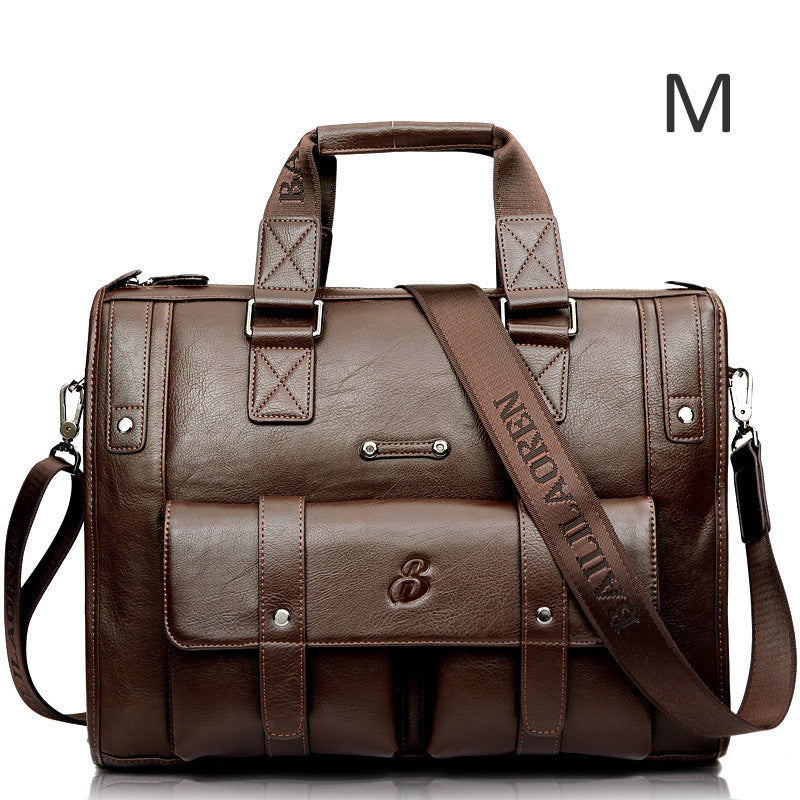 Horizontal Large-capacity Short-distance Business Trip One-shoulder Diagonal Bag Men's Bag