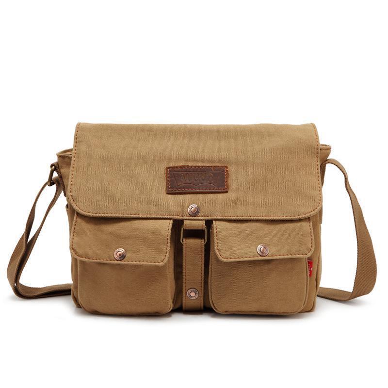 Shoulder Messenger Bag Men's Fashion Canvas Bag