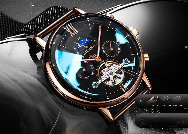 Ailang Multi Function Automatic Mechanical Watch Men''s Watch