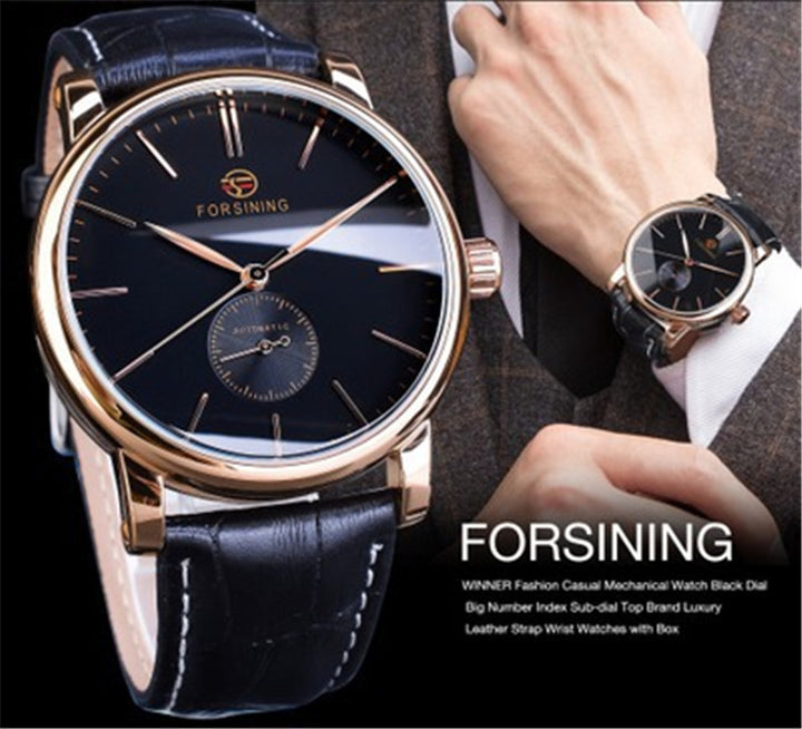 European And American Style Men's Fashion Casual Simple Automatic Mechanical Watch